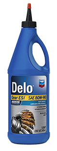 Delo Gear ESI 80W-90 Heavy Duty Gear Oil | Chevron